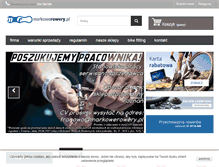 Tablet Screenshot of markowerowery.pl